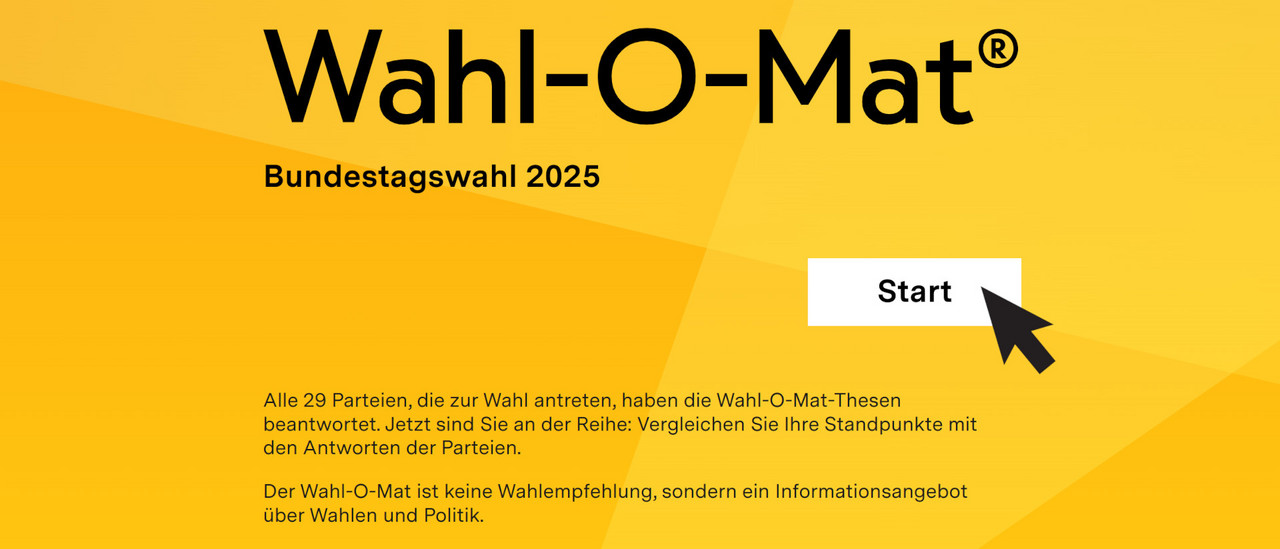 Wen Soll Ich Wählen Test Wahl-O-Mat: Wen soll ich bei der Bundestagswahl 2025 wählen?