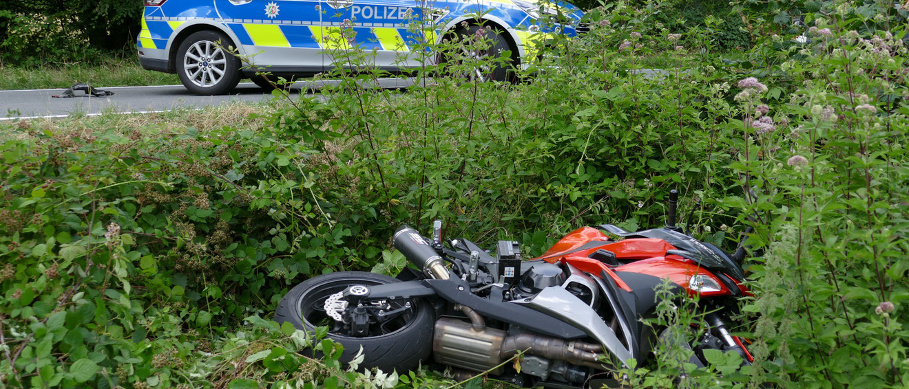Motorrad Unfall Polizei