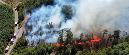 Waldbrand in Windeck