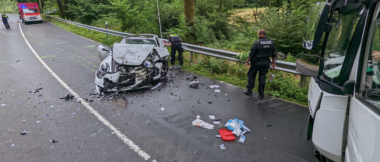 Verkehrsunfall auf der K17